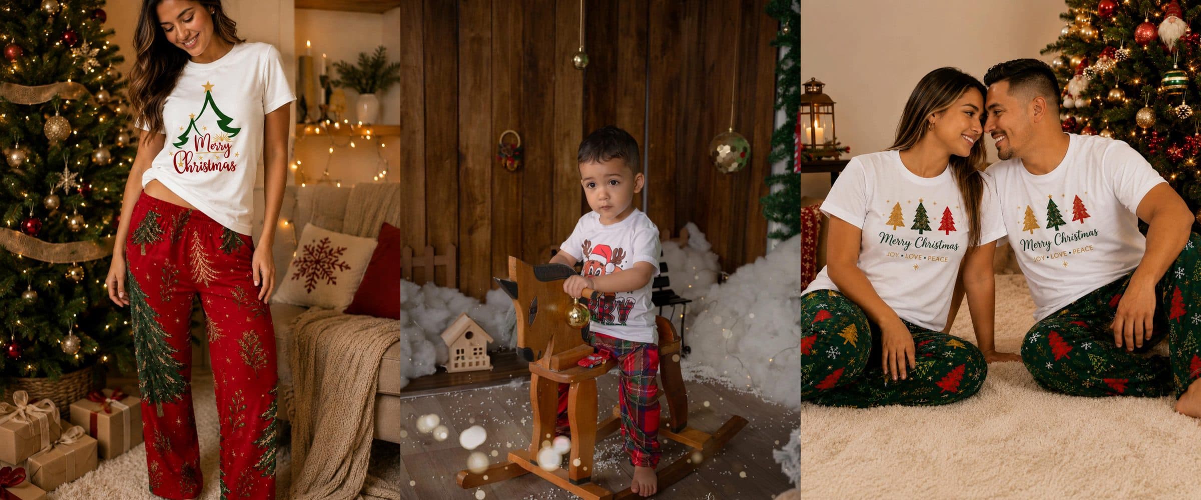 Modelos de la colección Sweet Pijamas